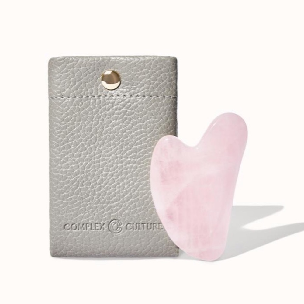 Complex Culture Rose Quartz Gua Sha (Sculpting Stone)